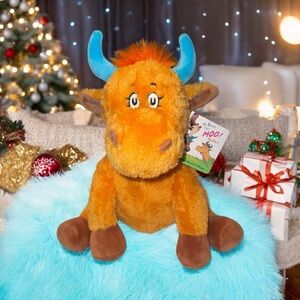 Kohl's Cares Dr Seuss COW Book Character Mr Brown Can Moo Can You Plush Doll 12"